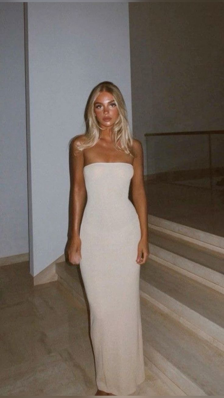 Elegant Mermaid Strapless Light Champagne Polyester Glitter Long Prom Dress,Evening Dress GG1421