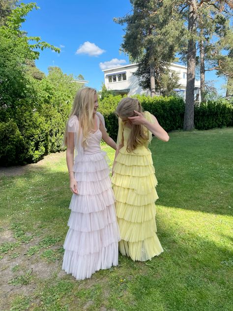 Classy A Line Tulle Tiered Long Prom Dress,Party Dress,Evening Dress GG2325