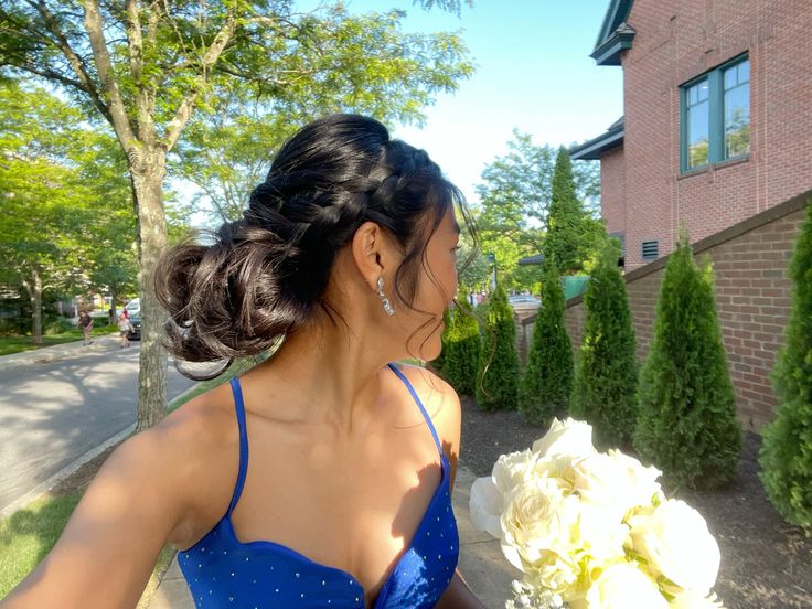 Elegant Mermaid Spaghetti Straps Royal Blue Satin Beaded Long Prom Dress, Party Dress, Evening Dress GG2522