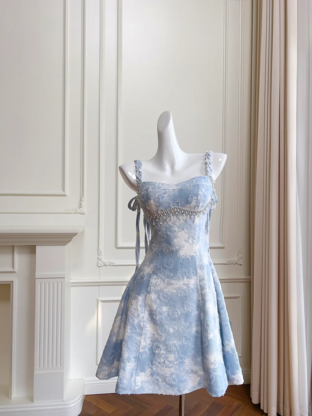 Unique A Line Spaghetti Straps Satin Short Prom Dress,Homecoming Dress,Birthday Dress GG2628