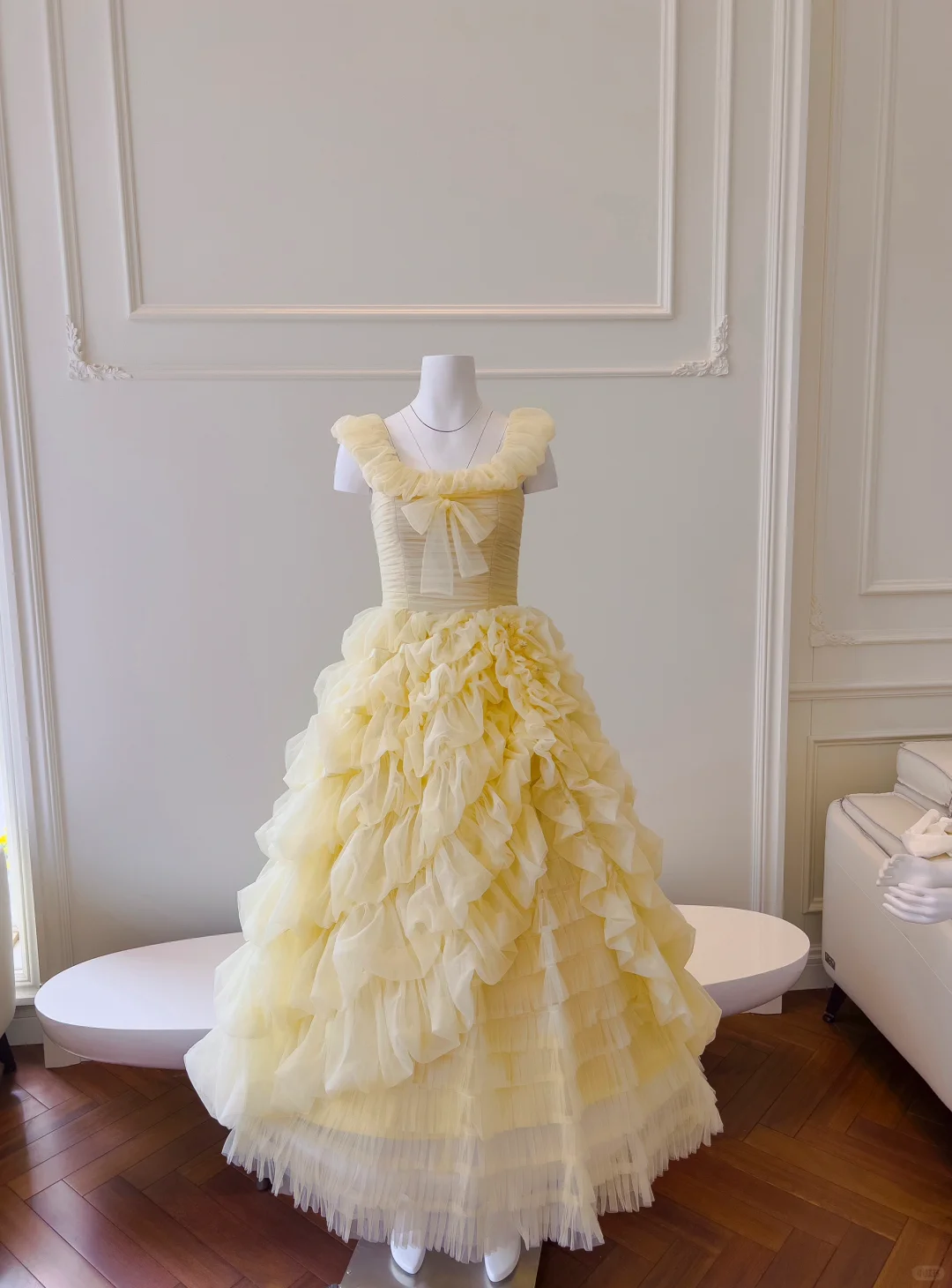 Cute Ball Gown Square Tulle Long Prom Dress, Party Dress, Evening Dress GG2742