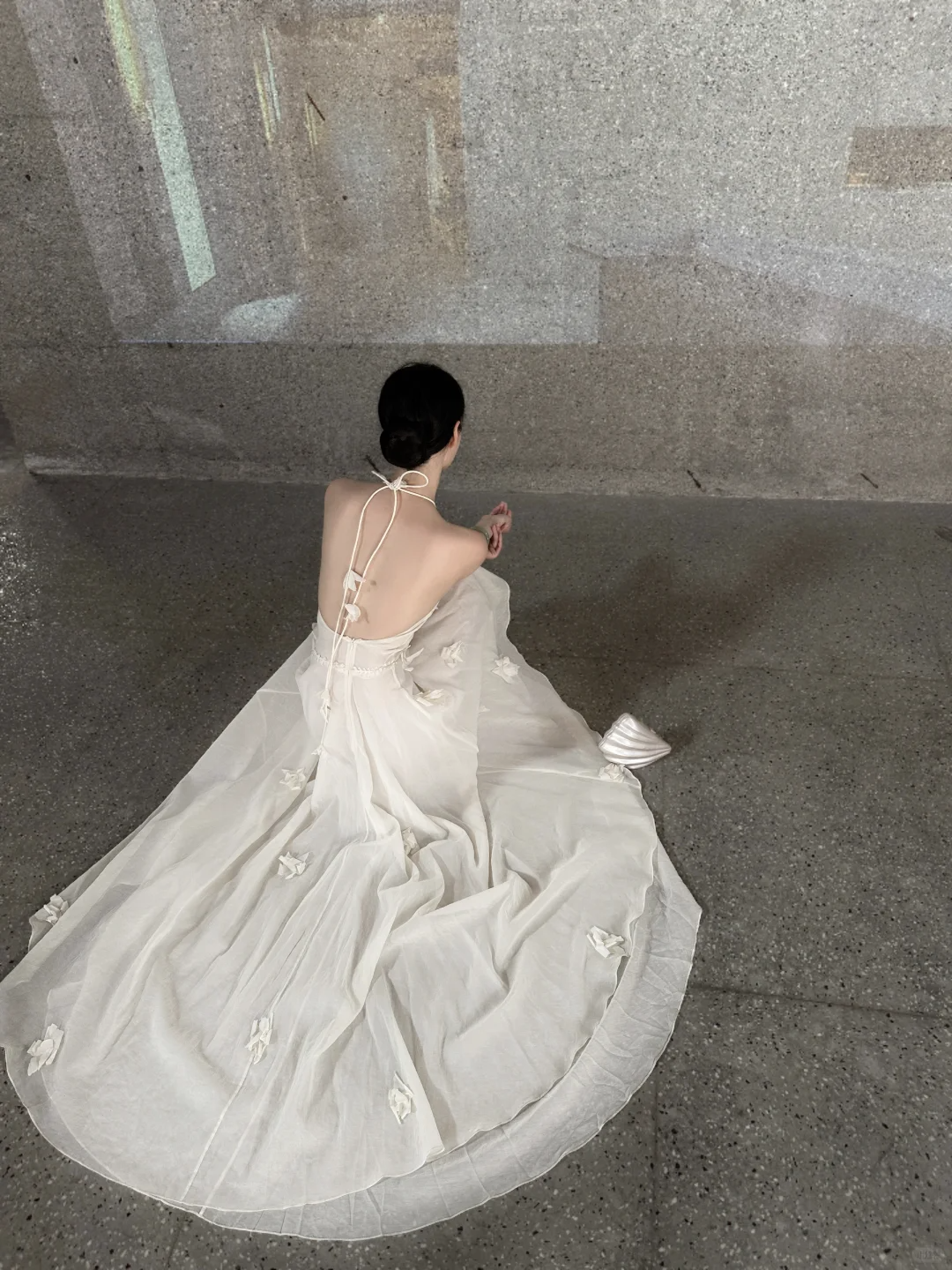 Pretty A Line Halter Chiffon Applique Long Prom Dress, Party Dress, Evening Dress GG2817