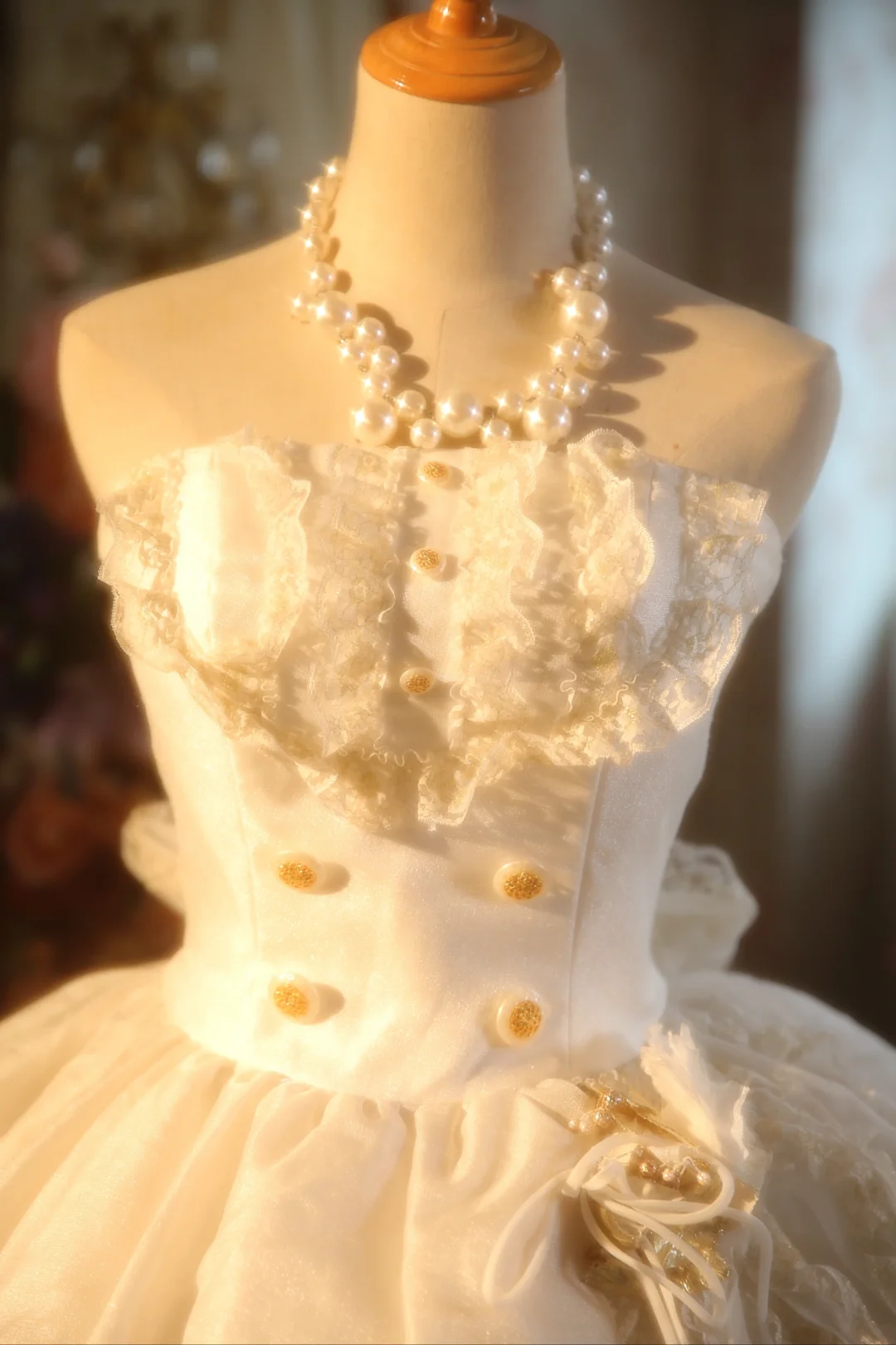 Vintage Ball Gown Strapless Satin Long Prom Dress, Party Dress, Evening Dress GG2867