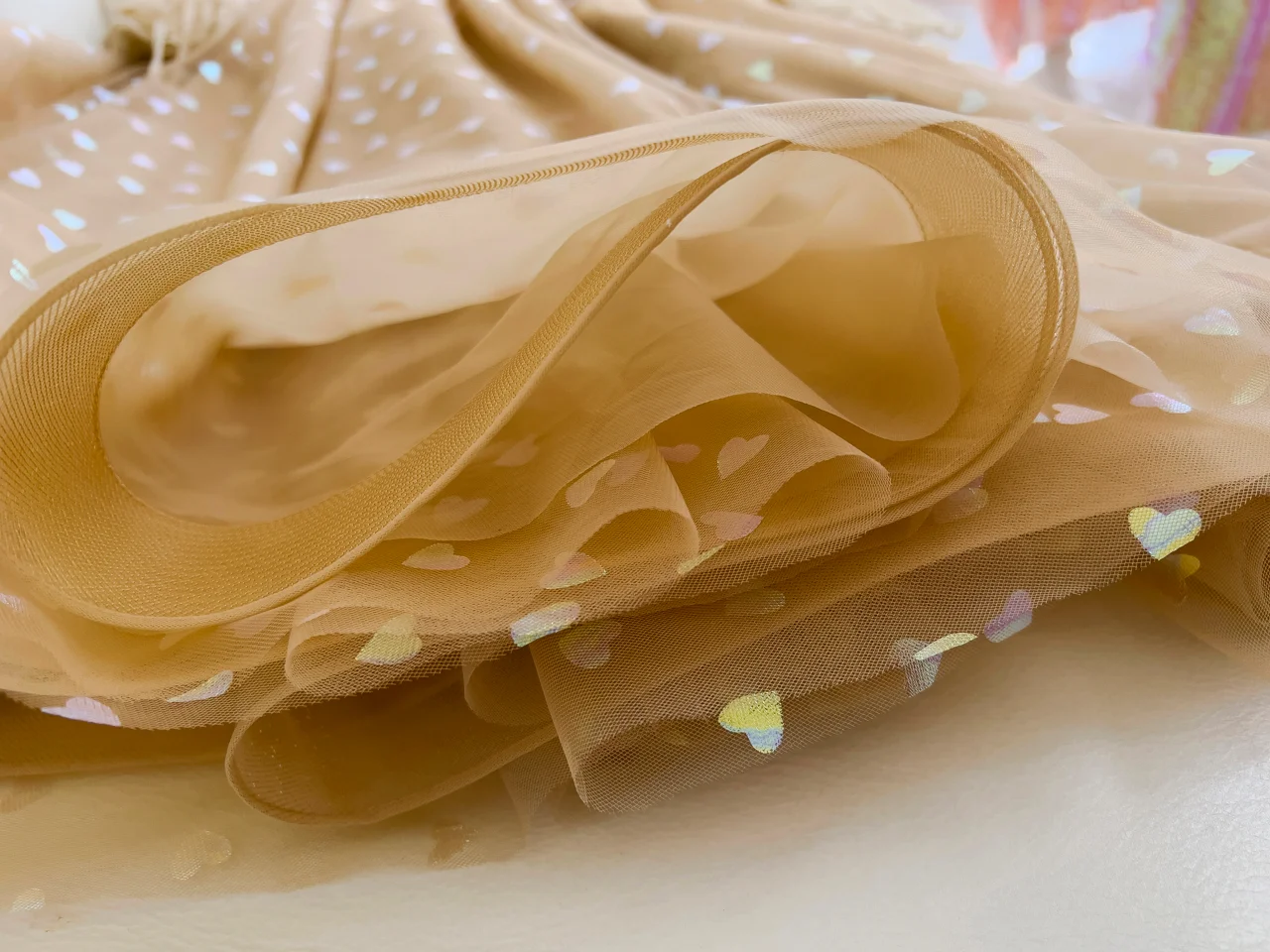 Cute A Line Spaghetti Straps Tulle Sequin Long Prom Dress, Party Dress, Evening Dress GG2903