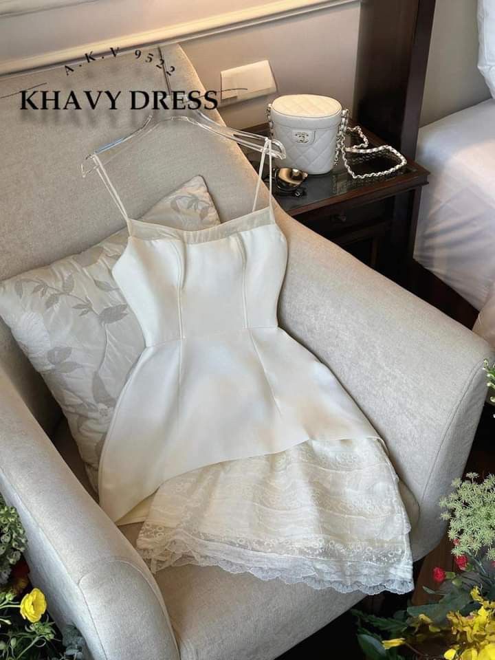 Pretty A Line Spaghetti Straps Satin Lace Short Prom Dress,Homecoming Dress,Birthday Dress GG3151