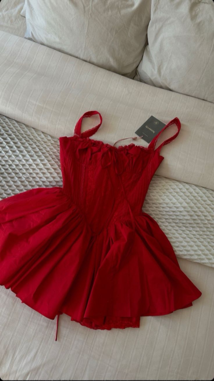 Red A Line Spaghetti Straps Satin Short Prom Dress,Homecoming Dress,Birthday Dress GG3161