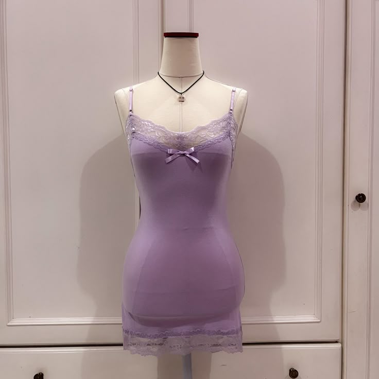 Sexy Lilac Mermaid Spaghetti Straps Satin Lace Short Prom Dress,Homecoming Dress,Birthday Dress GG3217