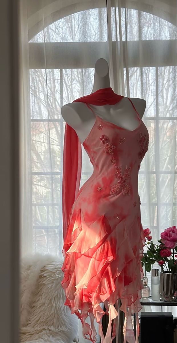 Gorgeous A Line Spaghetti Straps Chiffon Beaded Short Prom Dress,Homecoming Dress,Birthday Dress GG3247