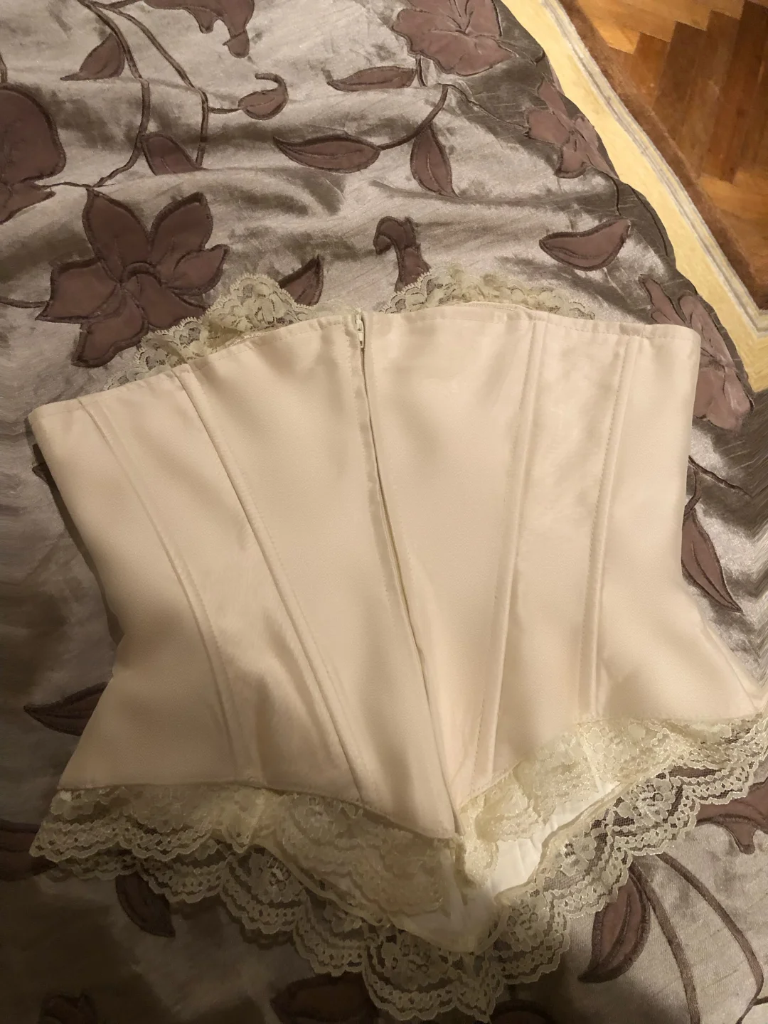 Pretty A Line Corset Strapless Tulle Lace Applique Short Homecoming Dress,Summer Birthday Dress GG3690