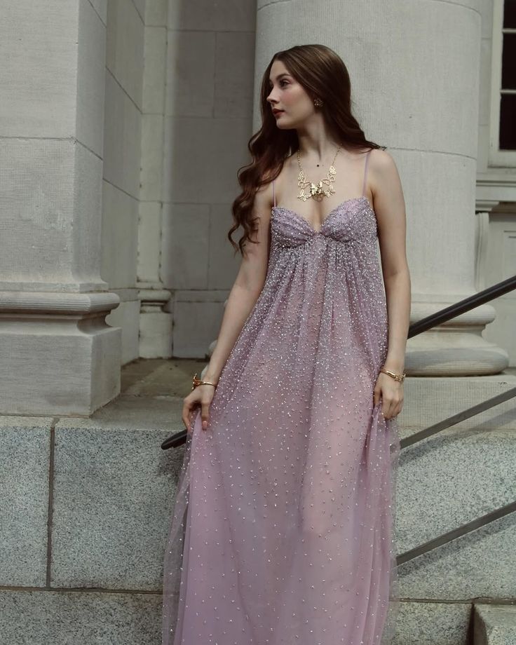 Gorgeous A Line Spaghetti Straps Tulle Beads Long Prom Dress,Party Dress,Evening Dress GG3779