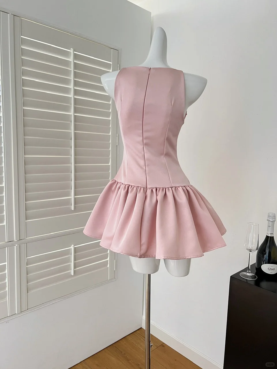 Cute A Line Spaghetti Straps Satin Sequin Short Homecoming Dress,Summer 16th Birthday Dress GG3976