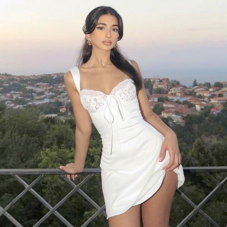 Classy A Line Sweetheart Satin Lace Short Homecoming Dress,Summer 18th Birthday Dress GG3996