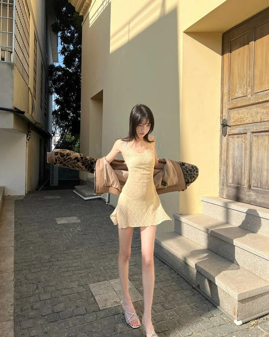 Pretty A Line Spaghetti Straps Satin Short Homecoming Dress,Summer 18th Birthday Dress GG4145