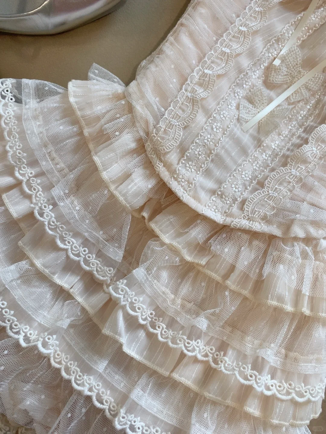 Vintage A Line Off The Shoulder Satin Lace Tiered Short Homecoming Dress,Summer 18th Birthday Dress GG4163