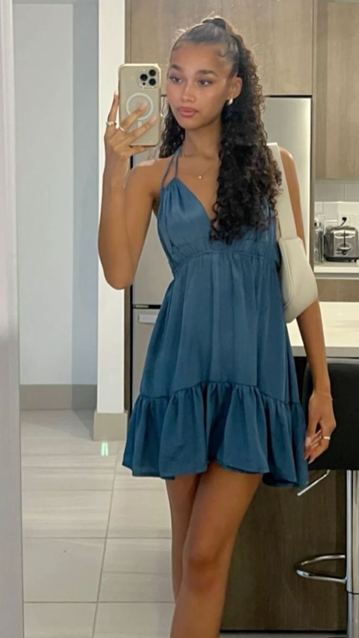 Elegant A Line Halter Satin Short Homecoming Dress,Summer 20th Birthday Dress GG4253