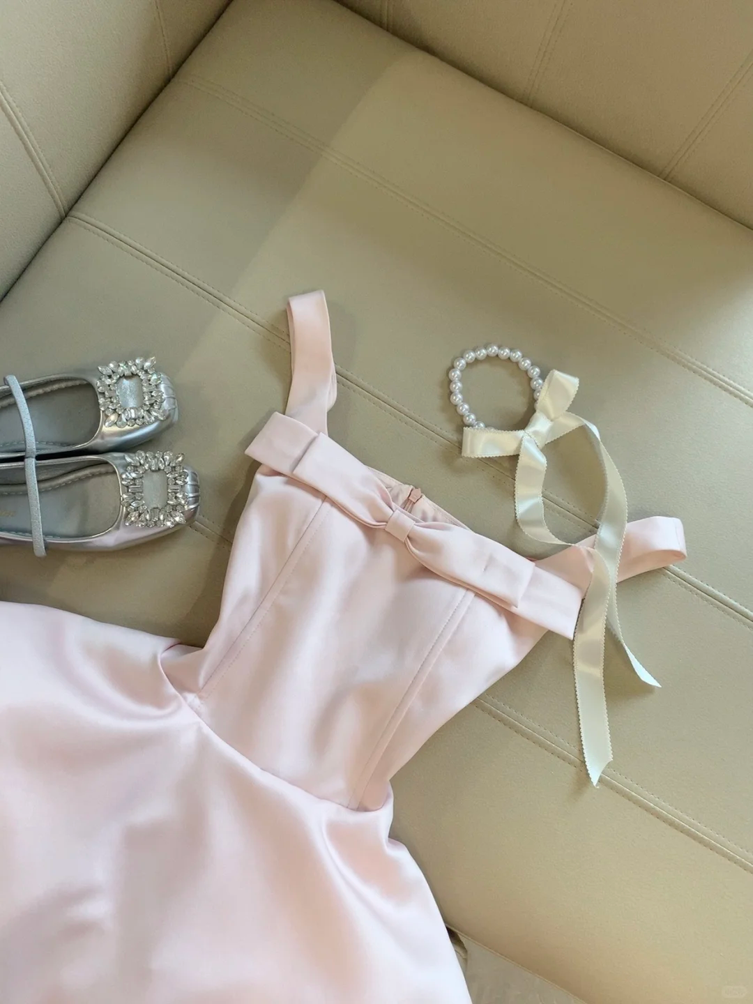 Pink A Line Square Satin With Bow Short Homecoming Dress,Summer 16th Birthday Dress GG4326