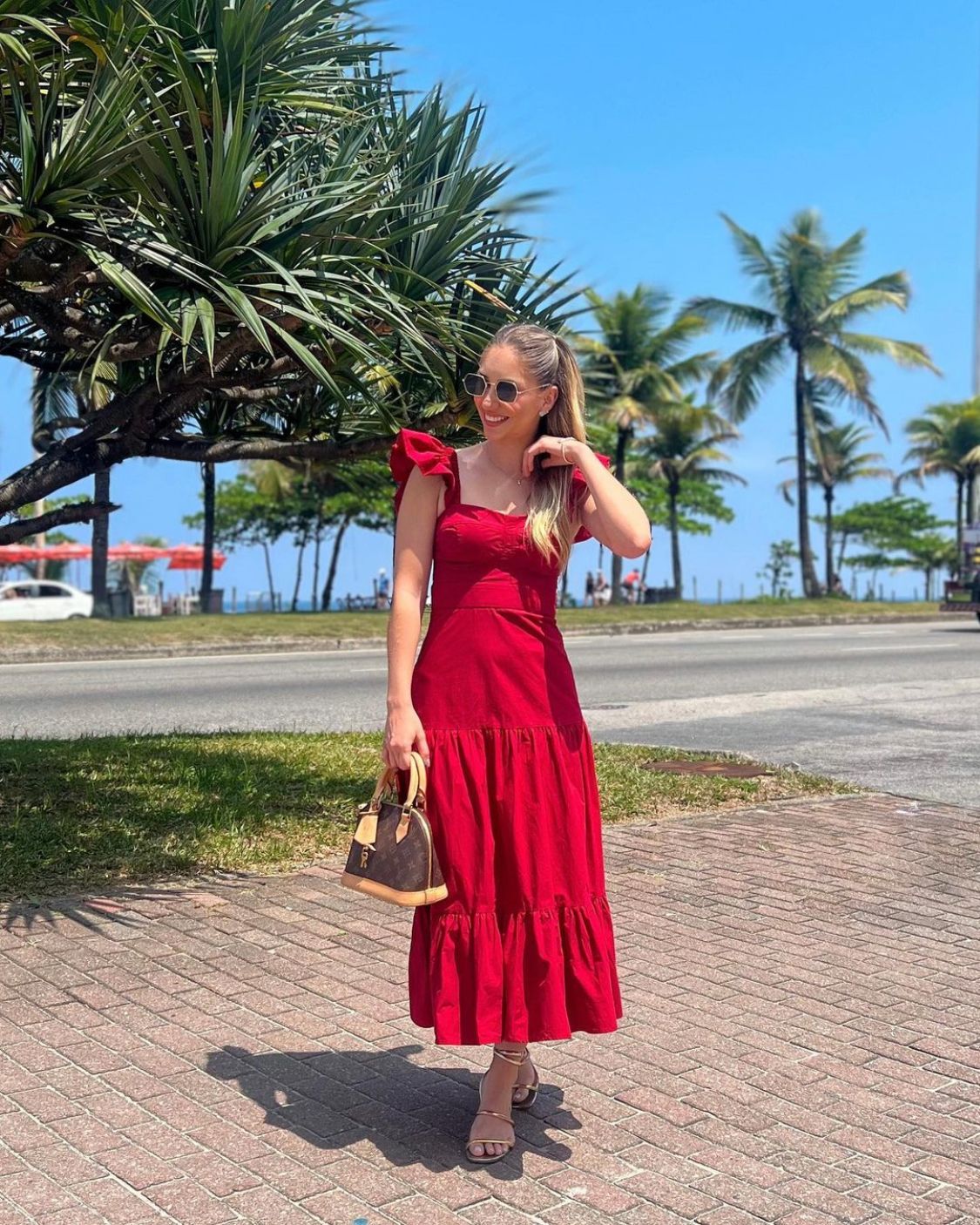 Elegant A Line Spaghetti Straps Red Satin Long Prom Dress,Party Dress,Formal Evening Dress GG4398