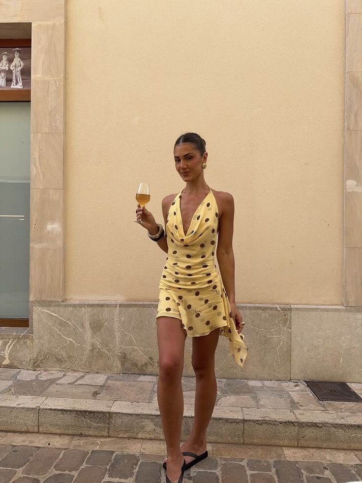 Pretty A Line Halter Printed Chiffon Ruffles Short Homecoming Dress,Summer 20th Birthday Dress GG4454