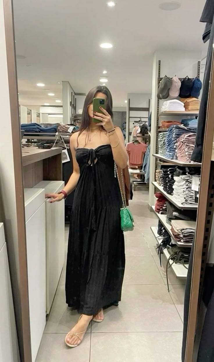 Classy A Line Strapless Black Satin Long Prom Dress,Party Dress,Formal Evening Dress GG4457