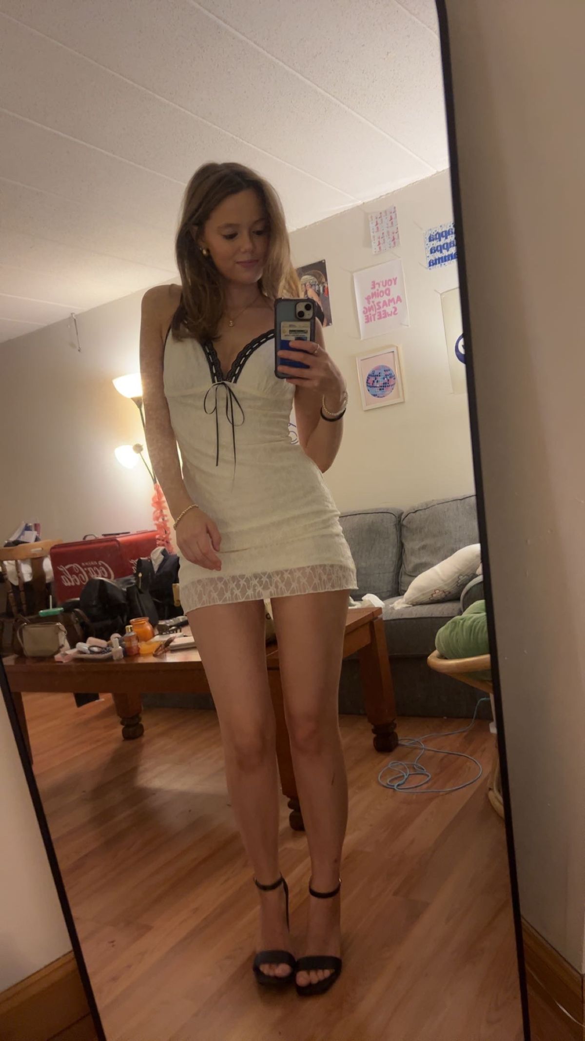 Pretty Mermaid Spaghetti Straps Lace Short Homecoming Dress,Vacation Dress,Summer 20th Birthday Dress GG4780