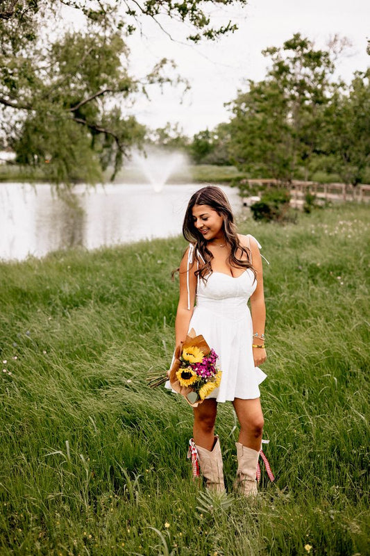 Charming A Line Spaghetti Straps Satin Short Homecoming Dress,Vacation Dress,Summer 19th Birthday Dress GG5014