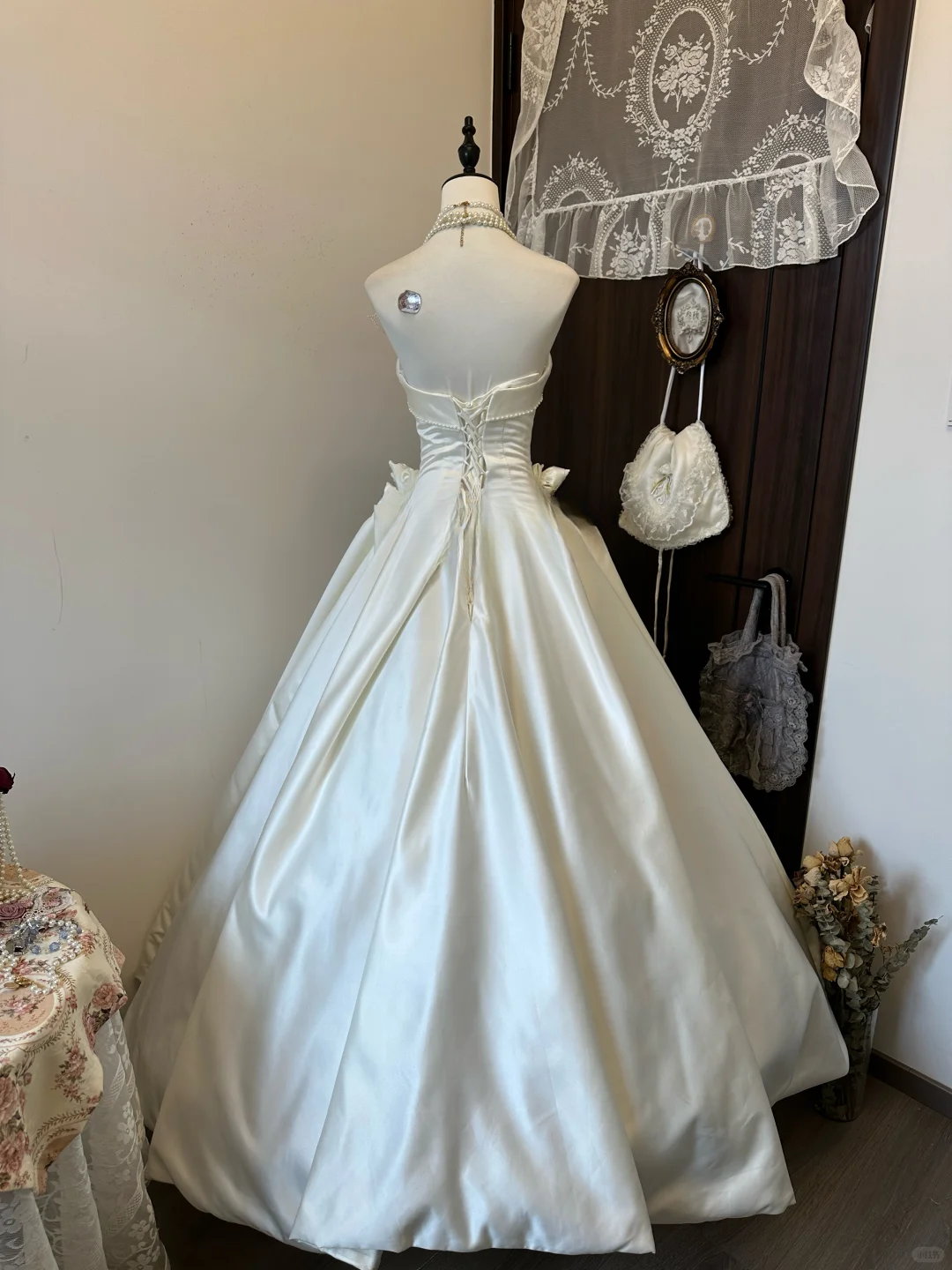 Elegant A Line Sweetheart Satin Long Prom Dress,Evening Dress GG5128