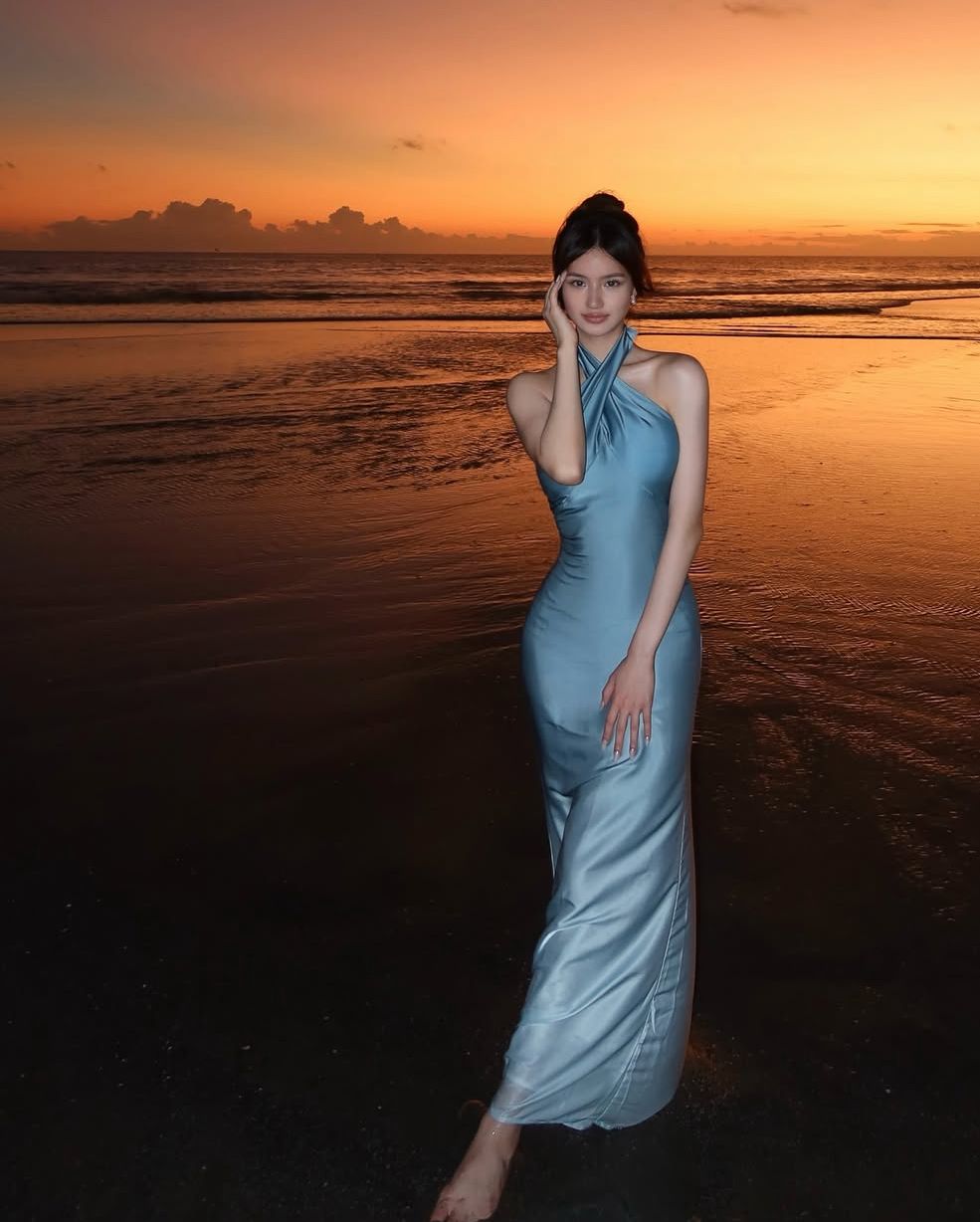 Elegant Mermaid Halter Satin Long Prom Dress,Evening Dress GG5265