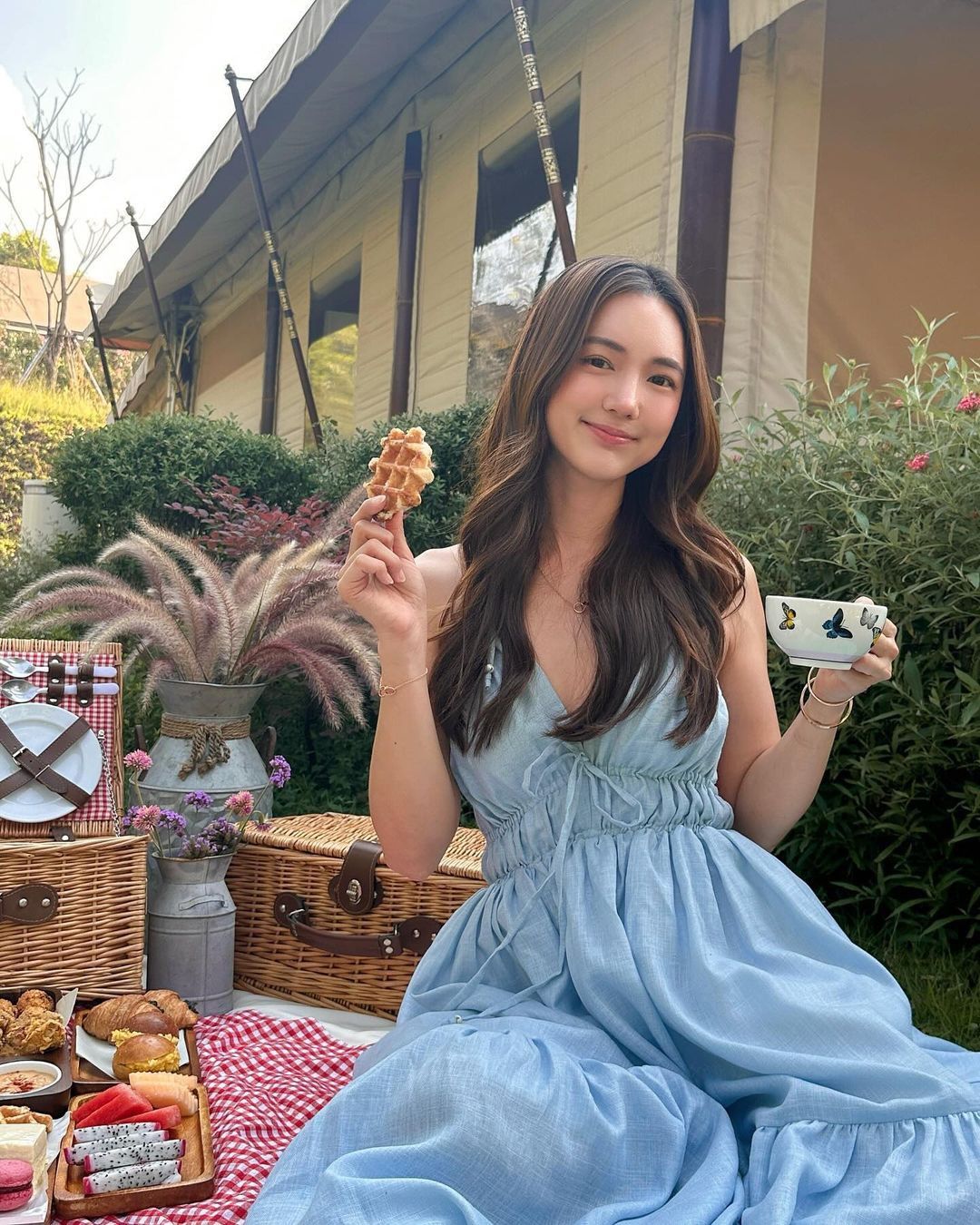 Elegant Pale Blue A Line Halter Satin Without Sleeves Long Prom Dress,Evening Dress GG5278