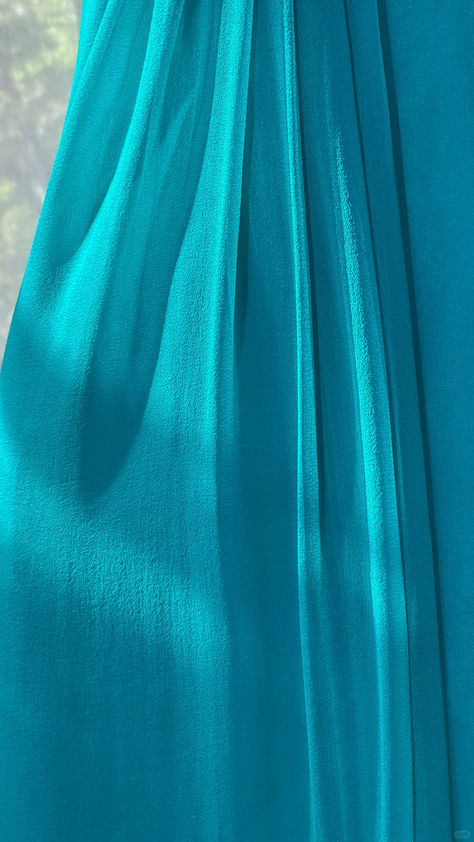 Classy A Line One Shoulder Turquoise Chiffon Without Sleeves Long Prom Dress,Evening Dress GG5300