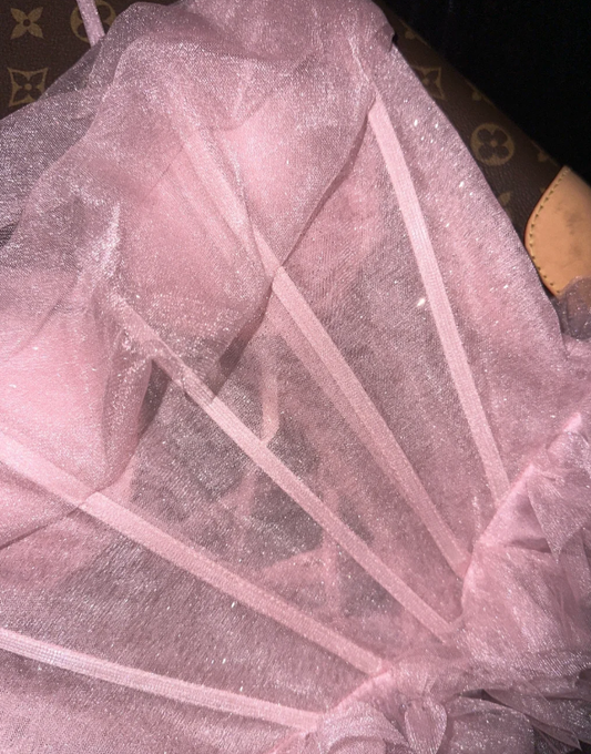 Cute A Line Spaghetti Straps Tulle Without Sleeves Long Prom Dress,Evening Dress GG5563