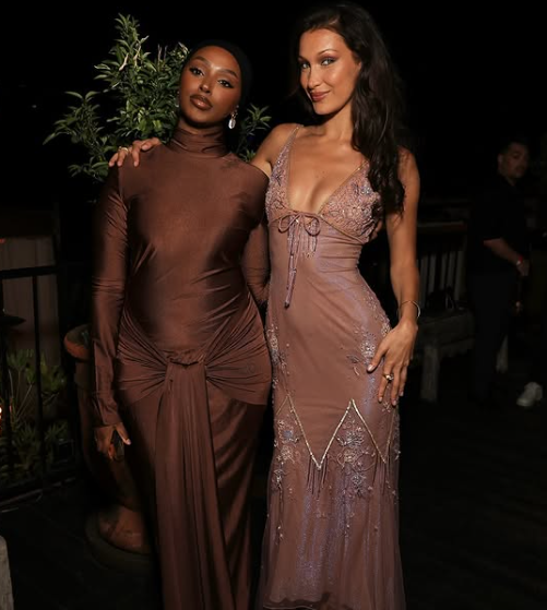 Chic Mermaid Spaghetti Straps Dusty Pink Chiffon Applique Long Prom Dress,Evening Dress GG988