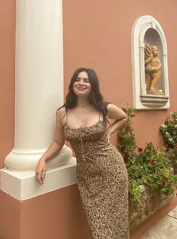 Chic Mermaid Spaghetti Straps Printing Floral Chiffon Long Prom Dress,Evening Dress GG1056