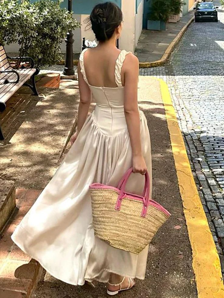 Cute A Line Square Satin Long Prom Dress,Holiday Dress,Evening Dress GG1137