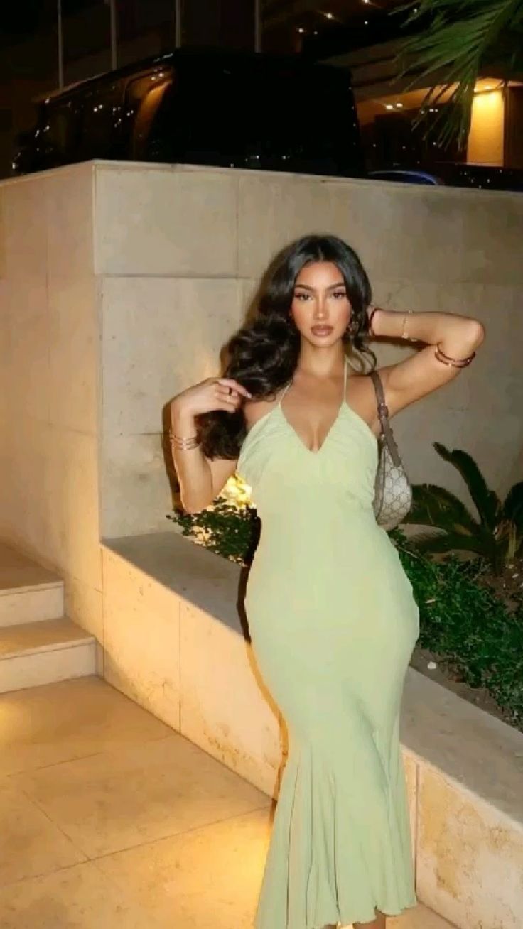 Cute Mermaid Halter Straps Satin Tea Length Prom Dress,Evening Dress GG1161