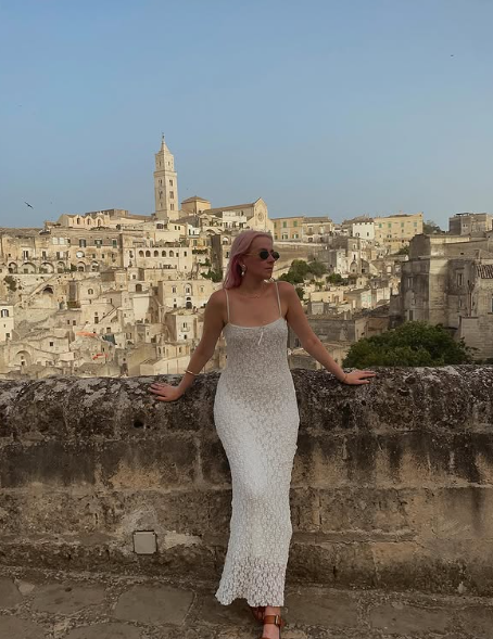 Beautiful Mermaid Spaghetti Straps White Satin Tulle Applique Long Prom Dress,Evening Dress GG1369