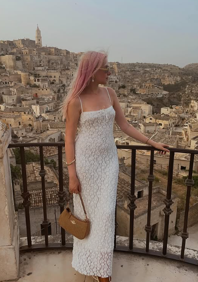 Beautiful Mermaid Spaghetti Straps White Satin Tulle Applique Long Prom Dress,Evening Dress GG1369