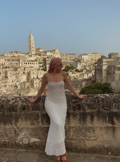 Beautiful Mermaid Spaghetti Straps White Satin Tulle Applique Long Prom Dress,Evening Dress GG1369