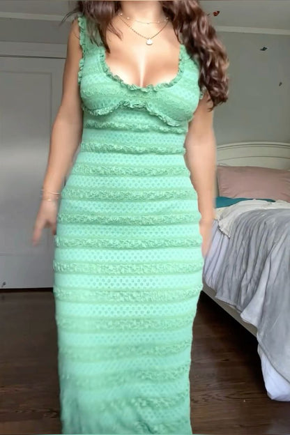 Sexy Mermaid Low Collar Mint Green Satin Long Prom Dress,Evening Dress GG1497