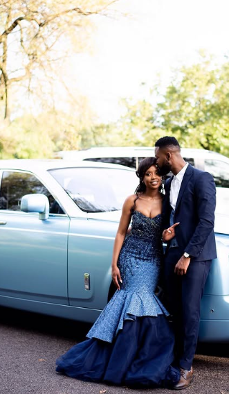 Gorgeous Mermaid Strapless Navy Tulle Beaded Long Prom Dress,Evening Dress GG1532