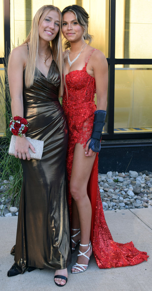 Elegant Mermaid Halter Straps Brown Satin Pleated Long Prom Dress,Evening Dress GG1605