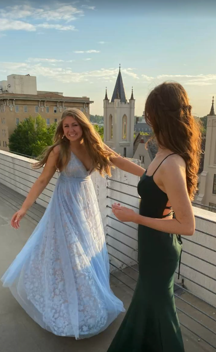 Elegant Mermaid Spaghetti Straps Dark Green Satin Long Prom Dress,Evening Dress GG1868