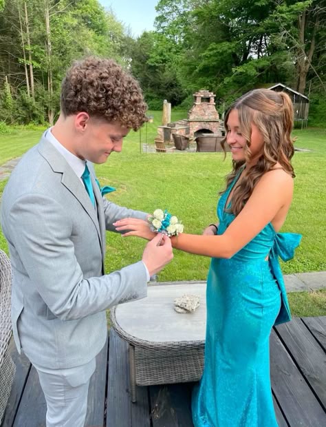 Elegant Mermaid Halter Turquoise Satin Long Prom Dress,Evening Dress GG1889