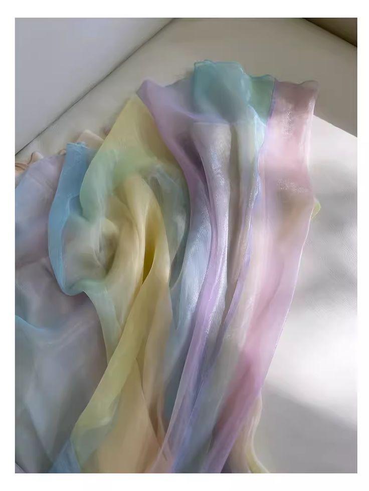 Beautiful A-Line Rainbow Ombre Spaghetti Straps Chiffon Long Prom Dress,Evening Dress GG1894