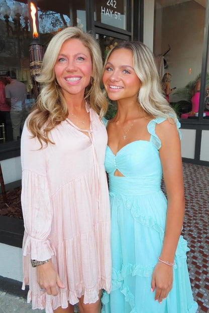 Pretty A Line Sweetheart Chiffon Ruffles Long Prom Dress,Evening Dress GG1903