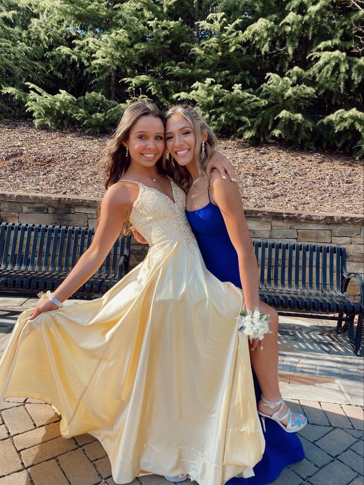 Elegant A Line Spaghetti Straps Satin Beaded Slit Long Prom Dress,Evening Dress GG1904