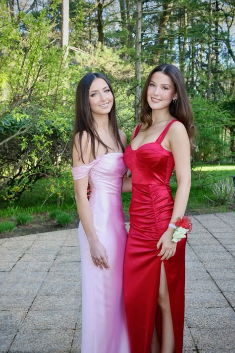 Elegant Mermaid Off The Shoulder Pink Satin Long Prom Dress,Evening Dress GG1909