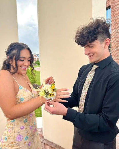 Pretty Mermaid Spaghetti Straps Pastel Yellow Tulle Applique Long Prom Dress,Evening Dress GG1942