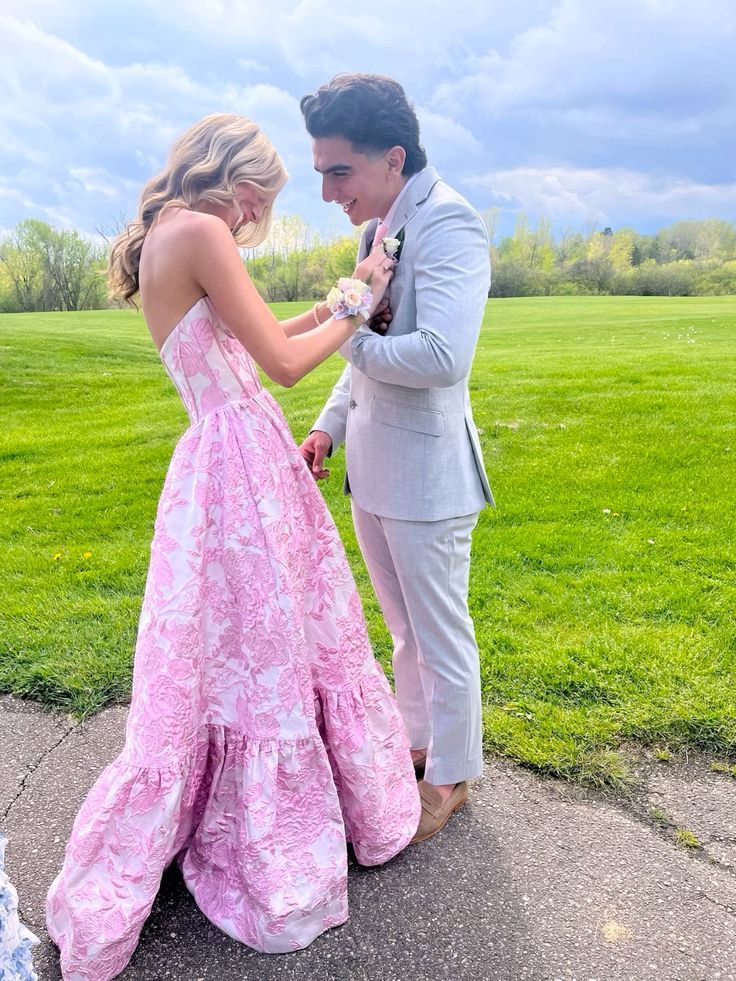 Obsessed A Line Sweetheart Satin Embroidered Flower Long Prom Dress,Evening Dress GG1952