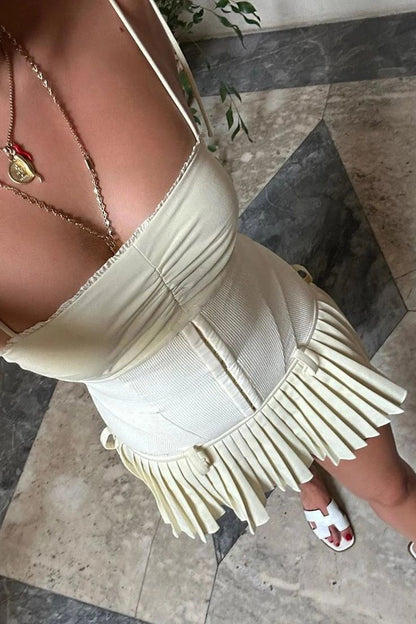 Sexy A Line Spaghetti Straps Polyester Short Prom Dress,Homecoming Dress,Evening Dress GG1994