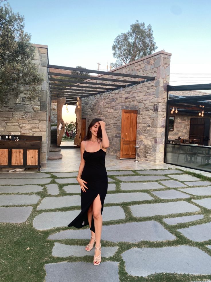 Simple Mermaid Spaghetti Straps Black Satin Slit Long Prom Dress,Evening Dress GG2136